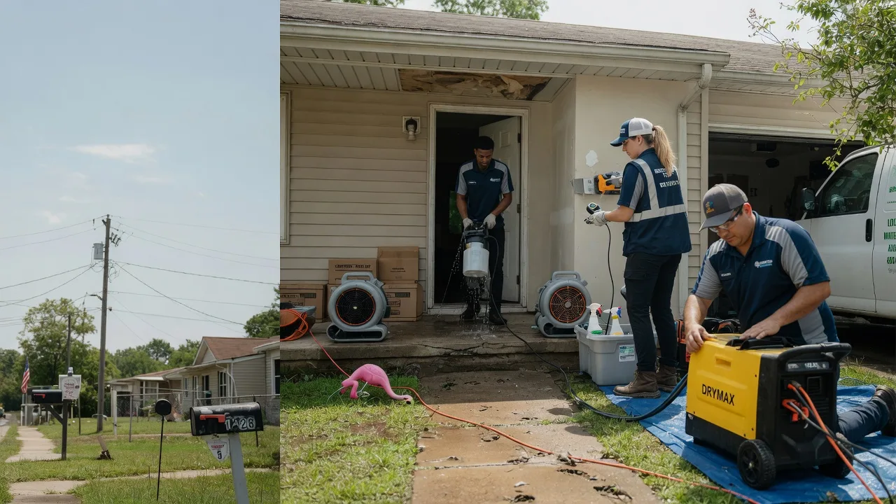 Storm Damage Water Removal in Sanders, KY near me